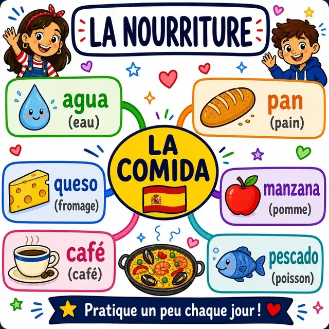 Carte mentale : Nourriture