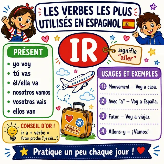 Carte mentale : verbe ESTAR